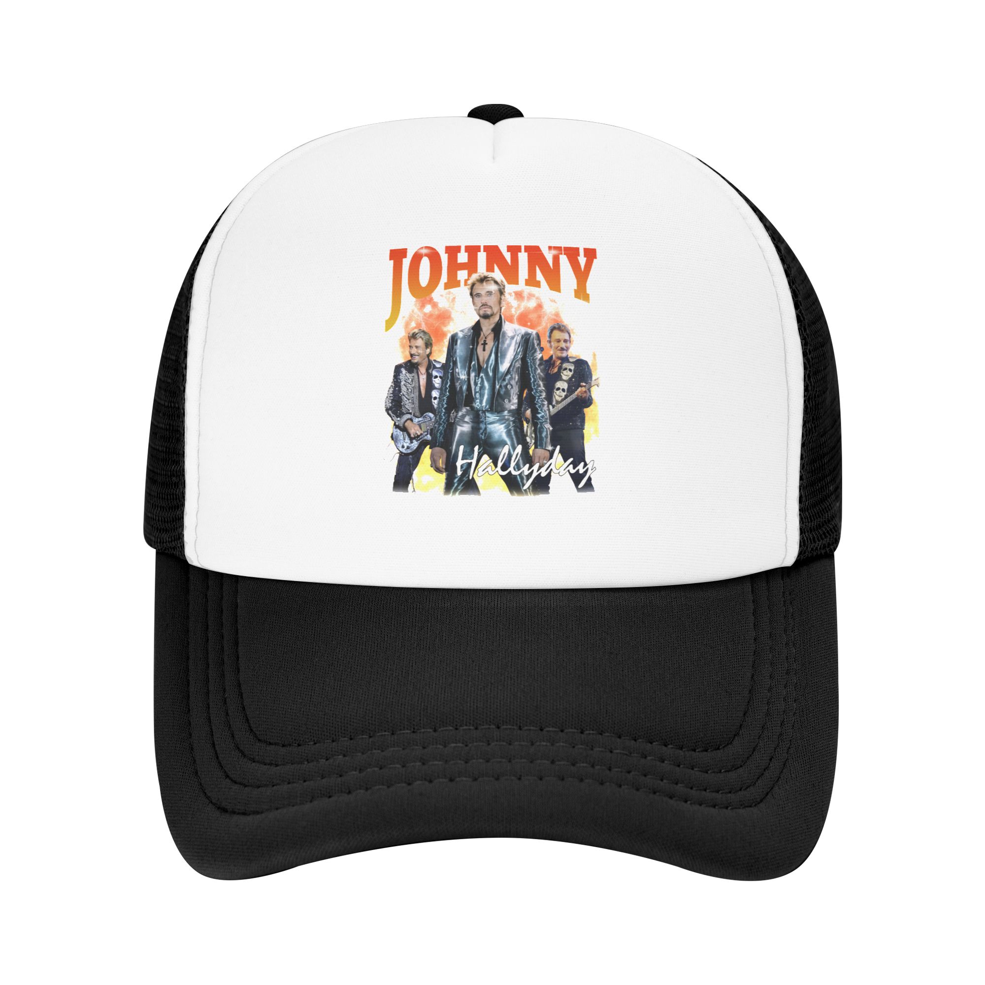 Hat Snapback Cap - Boné de Beisebol Johnny Hallyday Personalizado