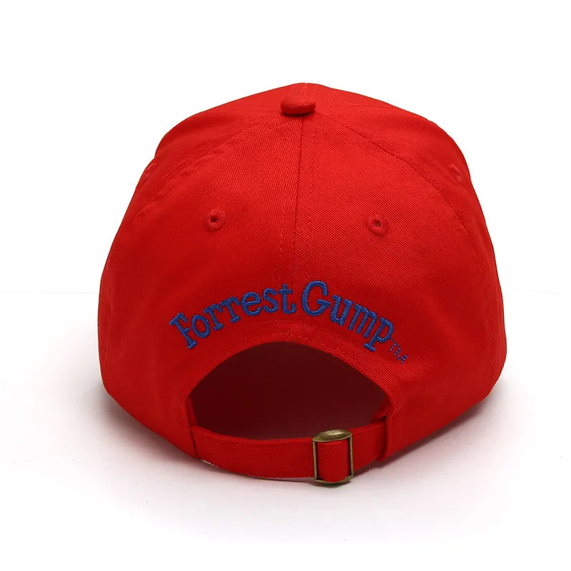 Hat Snapback Cap - 25COSForrest Gump Cap Traje Cosplay Bordado