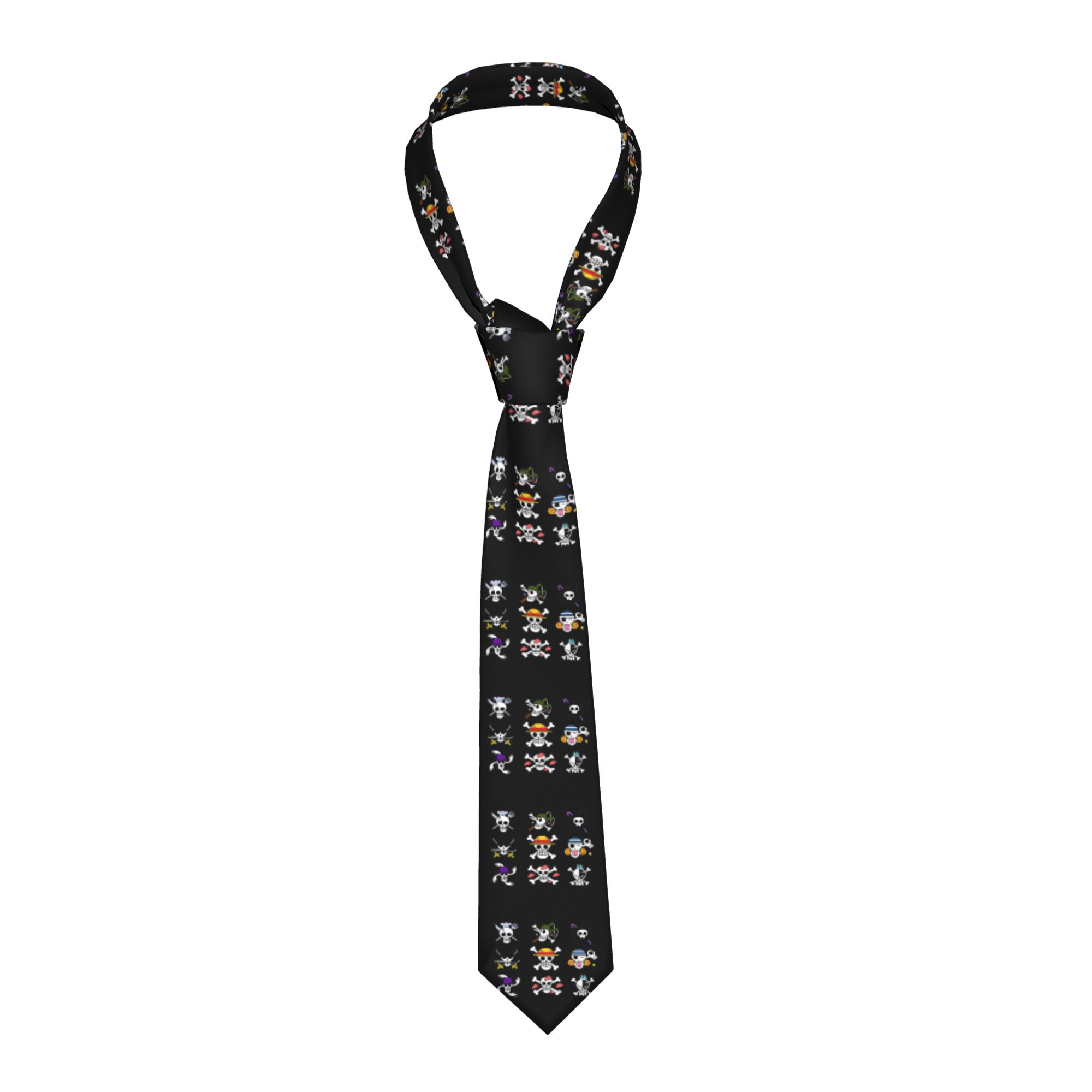 Men Accessories Logo - Gravata Masculina Clássica Fina de 8