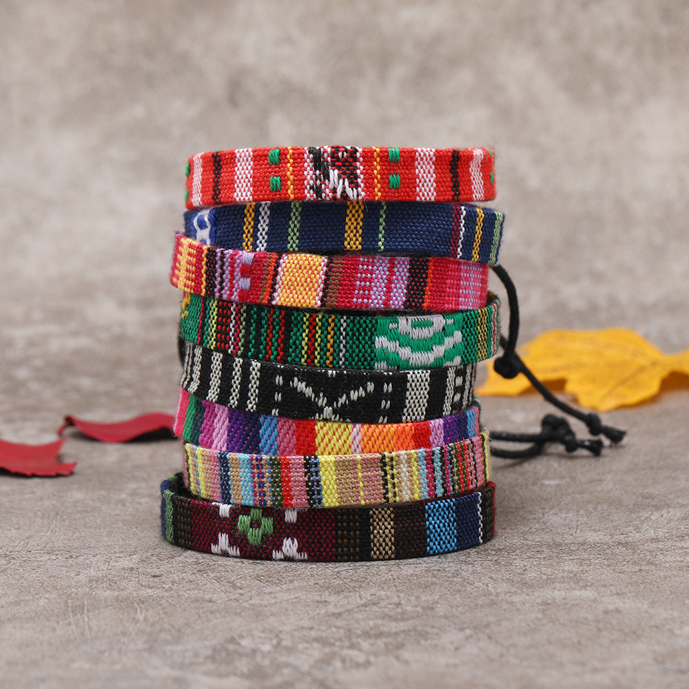 Men Accessories Nepal - Colorido Nepal Pulseira Set para Mulheres
