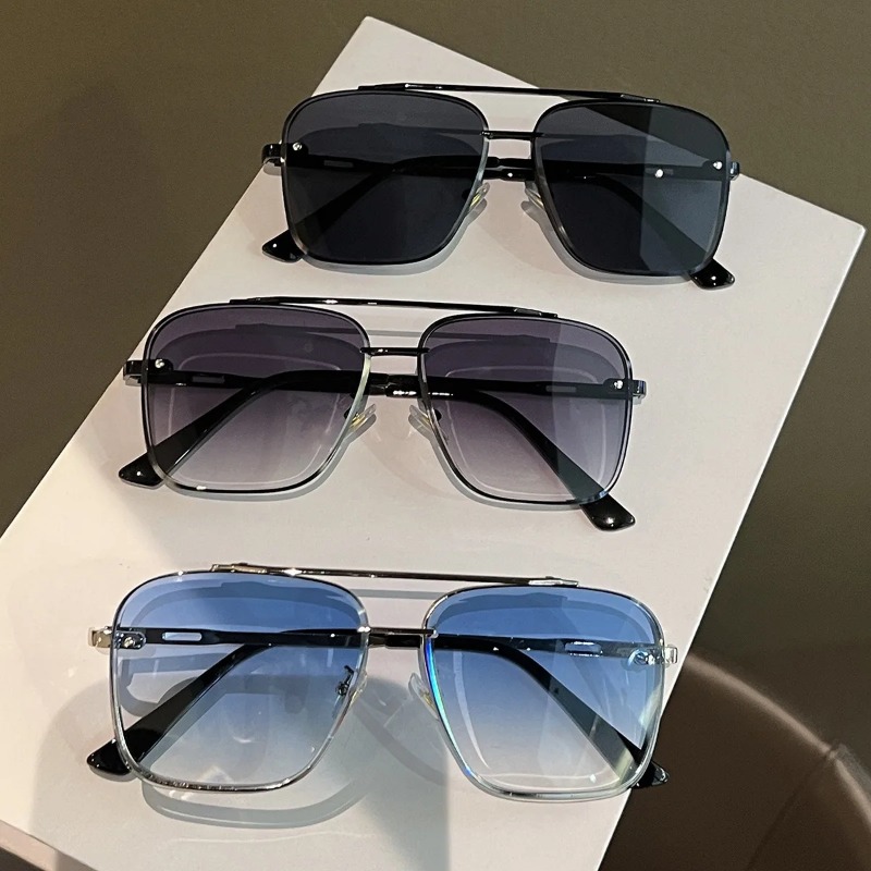 Men'S Accessories Glasses - Óculos de Sol Quadrados Masculinos com