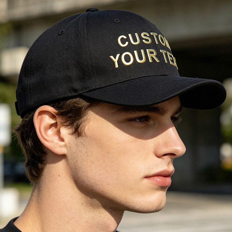 Hat Snapback Cap - Boné Trucker Personalizado com Texto 3D,