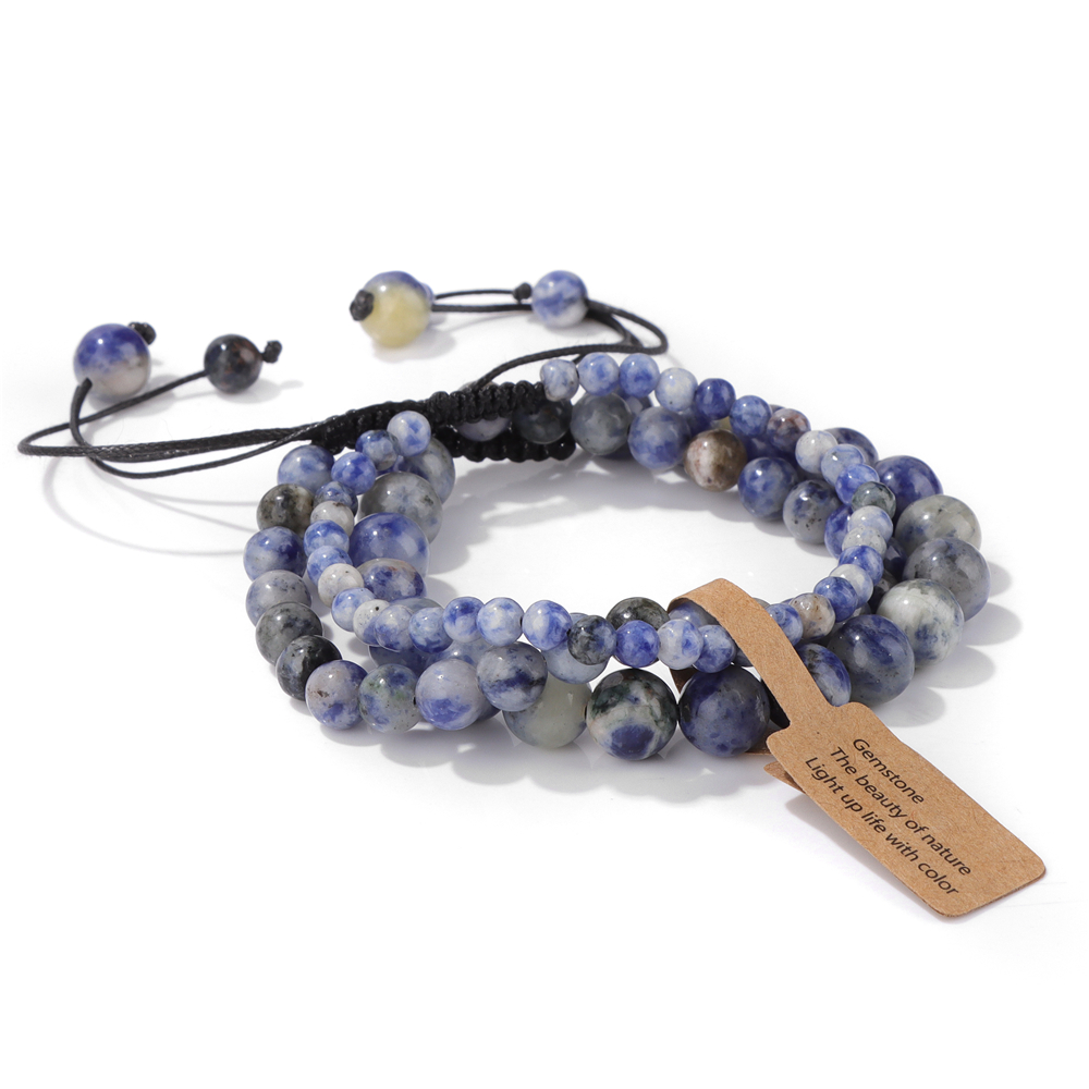 Pulseira de contas de ágata in - Men Accessories India avaliação e preço