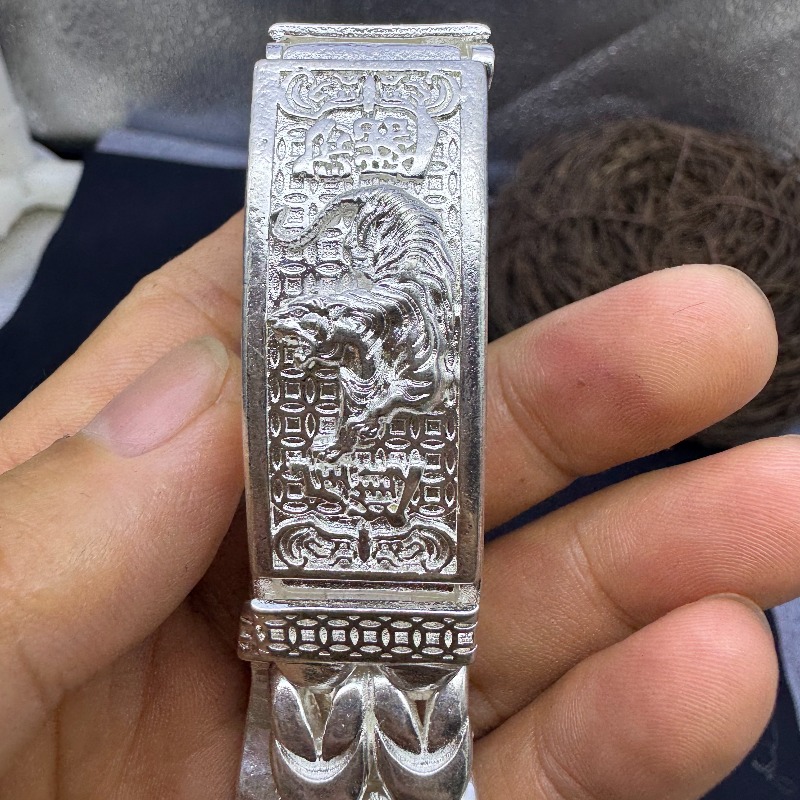 Pulseira Masculina de Prata An - Men Accessories Nepal avaliação e preço