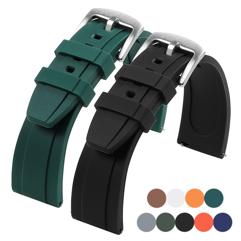 Pulseira de relógio de silicon - Men'S Accessories Premium avaliação e preço
