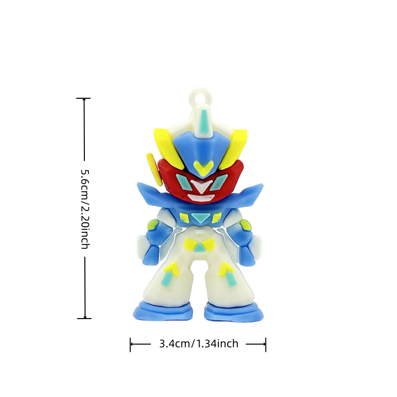 Chaveiro de Silicone Gundam, M - Men Accessories Collection avaliação e preço