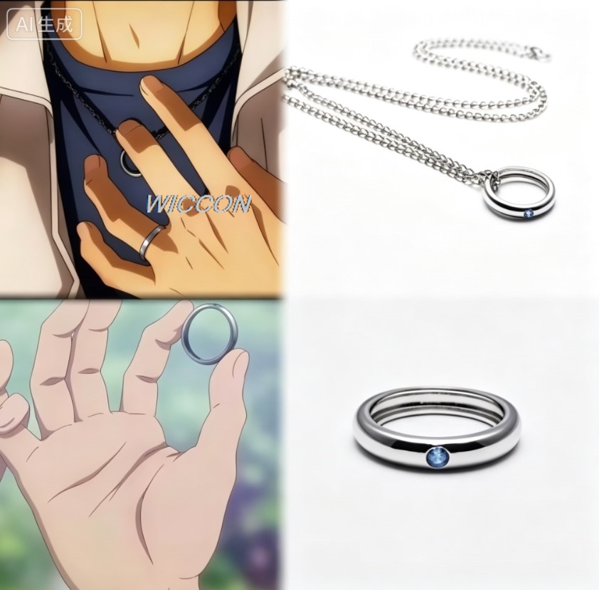 Anéis Femininos de Anime, Cola - Men Accessories Collection avaliação e preço