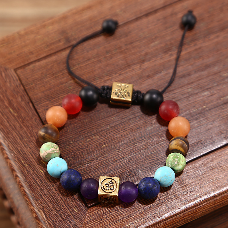 7 chakra pulseiras para mulher - Men Accessories India avaliação e preço