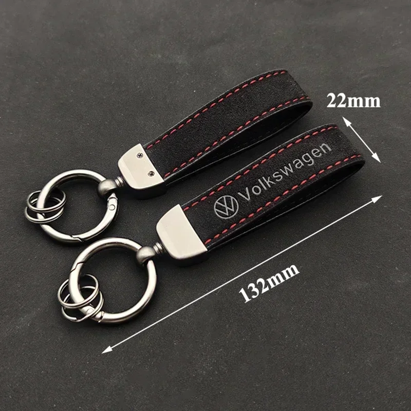 Chaveiro de Luxo em Couro Sued - Men Accessories Logo avaliação e preço