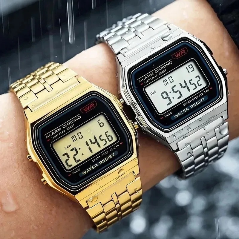 Relógio de Pulso F91W à Prova  - Men Accessories For Wrist avaliação e preço