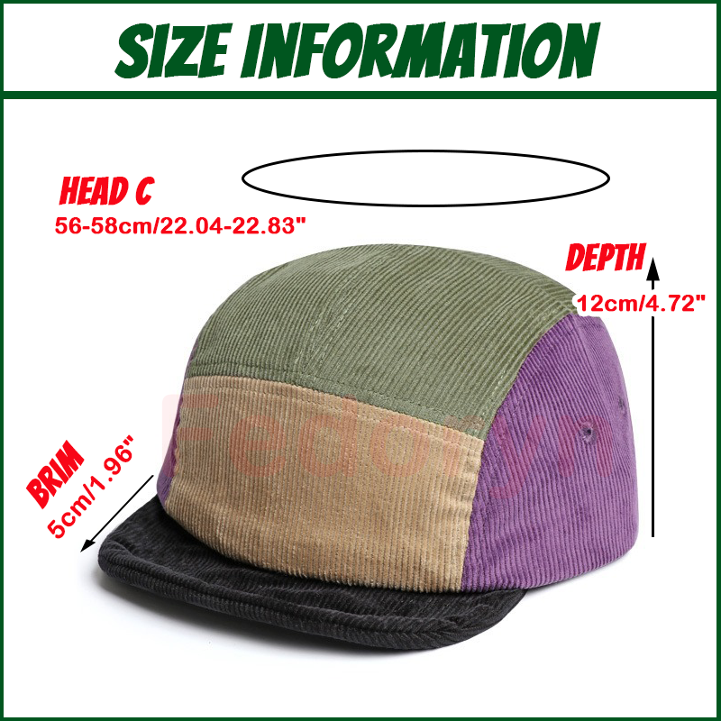 Fedoryn chapéu de aba curta de - Hat Snapback Cap avaliação e preço