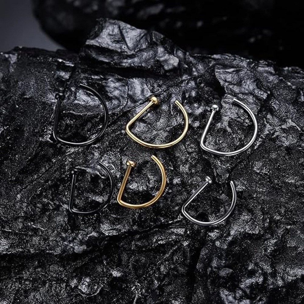 Pacote com 4 Anéis de Nariz Fa - Men Accessories Collection avaliação e preço