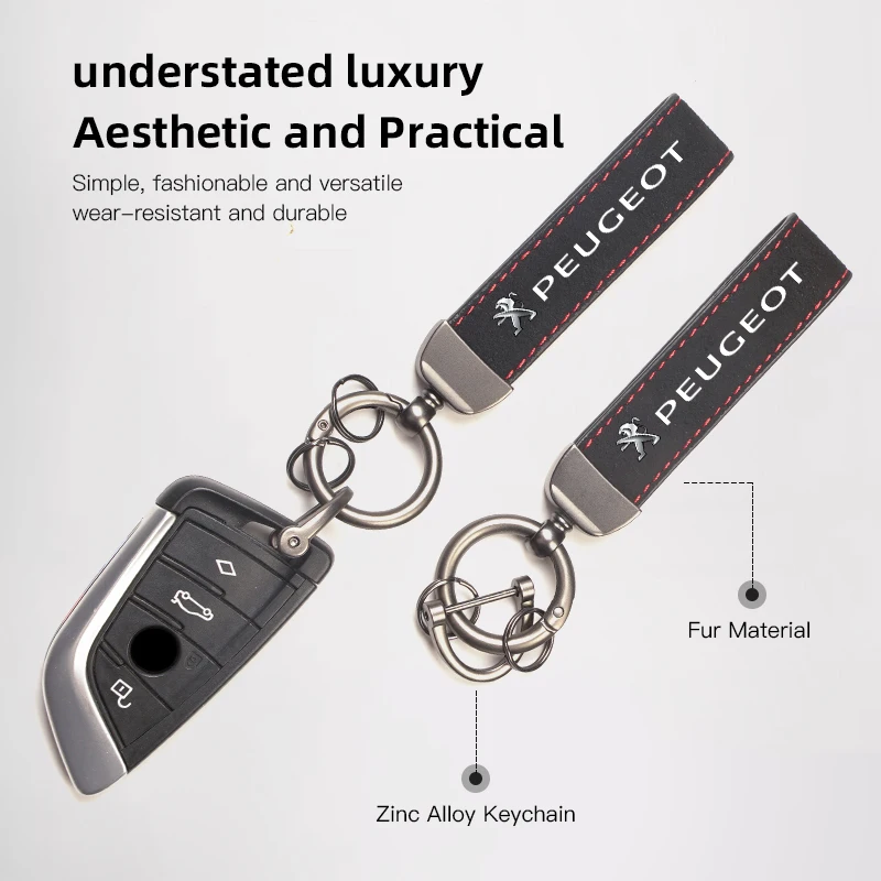Chaveiro de Camurça Masculino  - Men Accessories Logo avaliação e preço