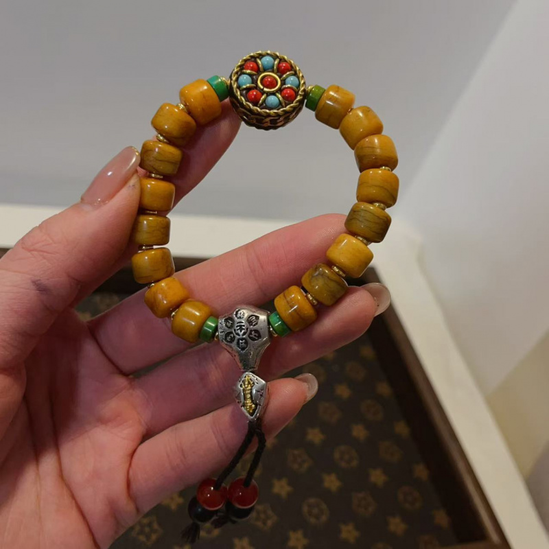 Pulseira de osso de iaque comb - Men Accessories Nepal avaliação e preço