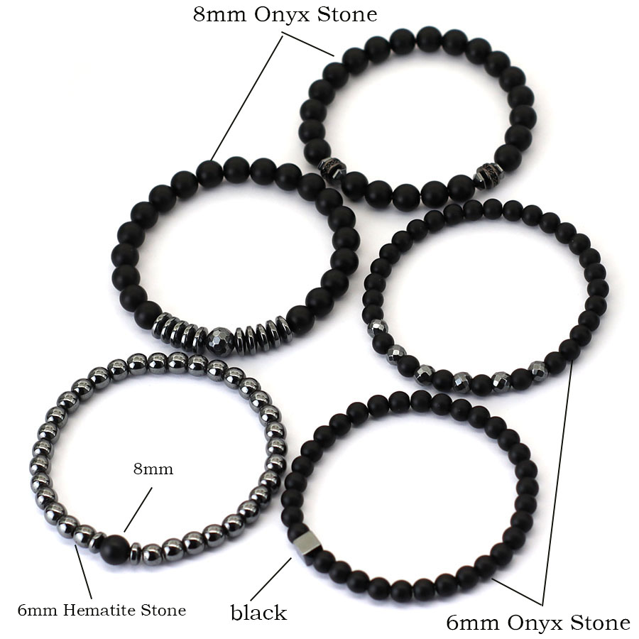 Conjunto de pulseira premium m - Men'S Accessories Premium avaliação e preço