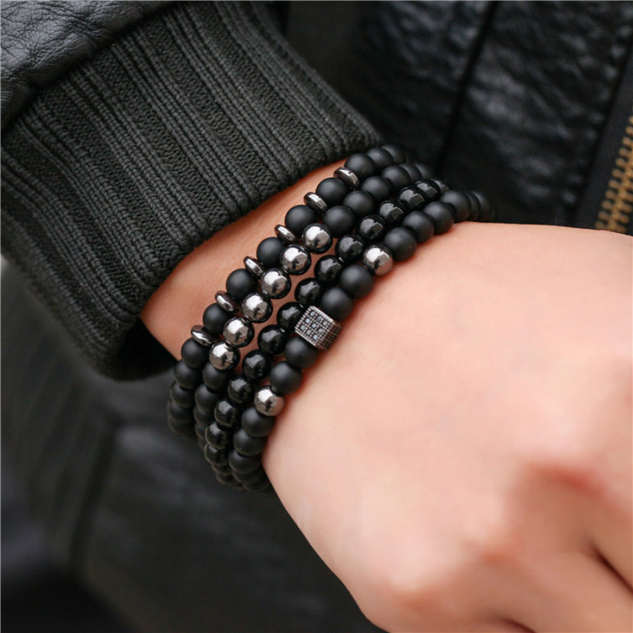 Conjunto de pulseira premium m - Men'S Accessories Premium avaliação e preço