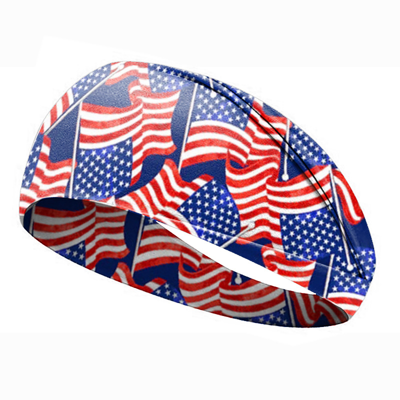 Faixa de Cabelo com Bandeira d - Men'S Yoga Accessories avaliação e preço