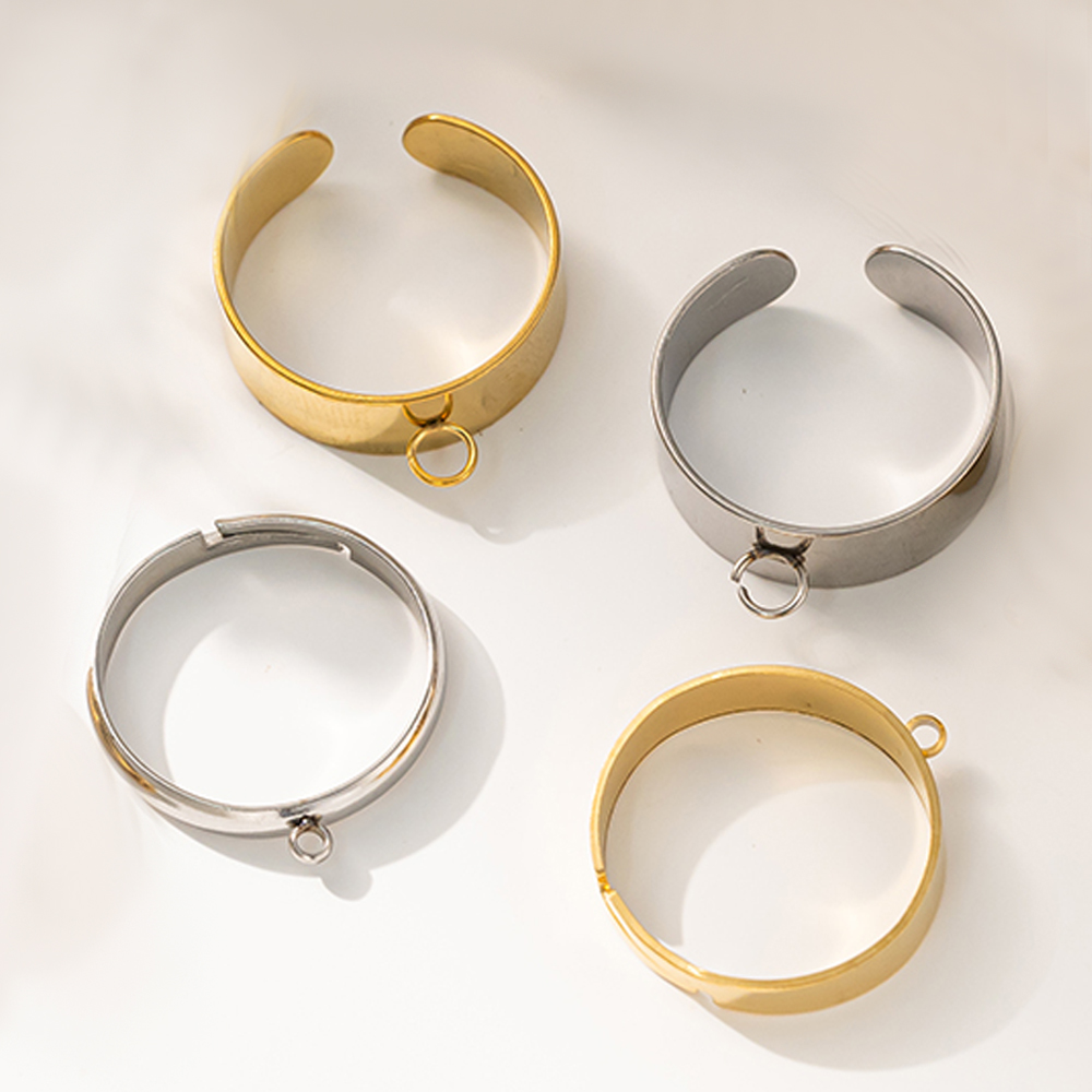 5 pçs/lote aço inoxidável cor  - Men Accessories Collection avaliação e preço