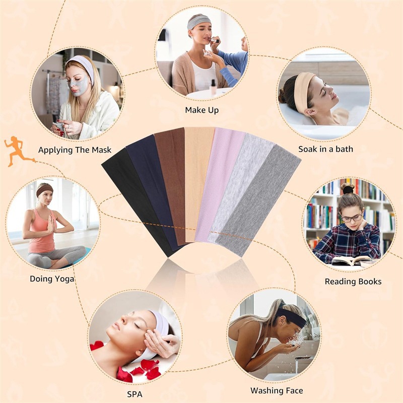 Conjunto de 7 Faixas de Cabelo - Men'S Yoga Accessories avaliação e preço