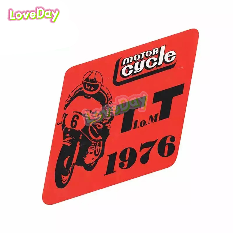 Ilha de Man TT Racing Logo Ade - Men Accessories Logo avaliação e preço