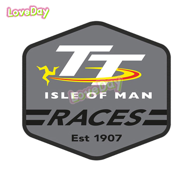 Ilha de Man TT Racing Logo Ade - Men Accessories Logo avaliação e preço