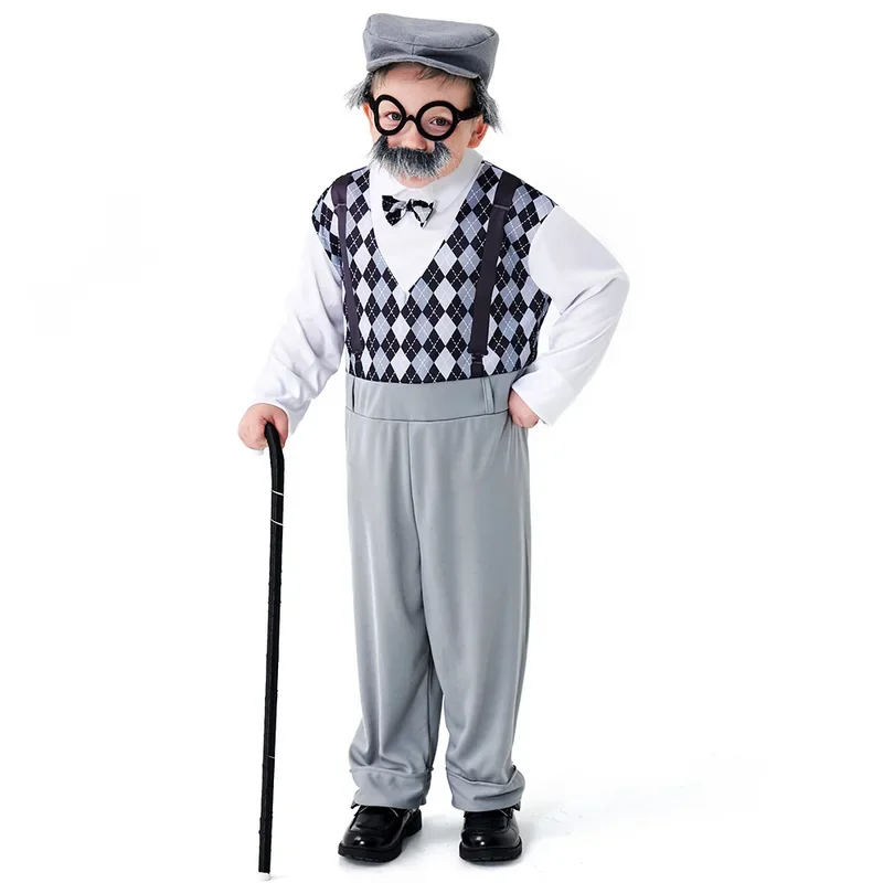 Halloween cosplay velho traje  - Men'S Accessories Glasses avaliação e preço